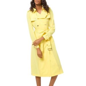 Michael Kors light weight trenchcoat in Sunshine